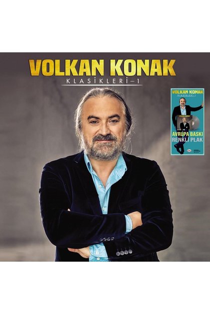 Volkan Konak - Klasikleri Vol.1 (Renkli Plak)