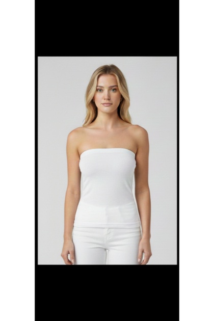 Women's Stitch-Free Strapless Tank Top – 3D Stretchy , Shaping / Sculpting and Traceless Model