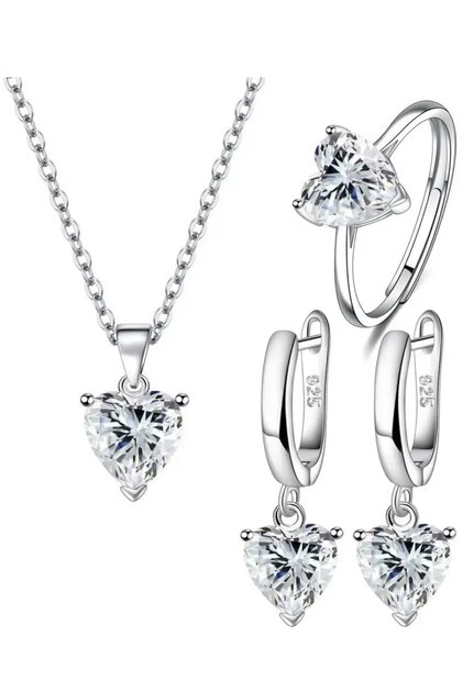 Necklace Earring Ring Set