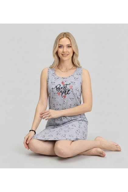 قميص نوم نسائي تركي قطن أنيق ناعم ومريح ملابس نوم نسائية فاخرة مقاسات S-M-L-XL