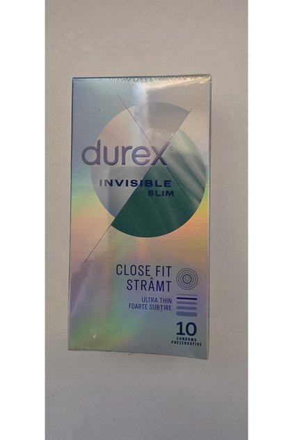 Invizibil Slim Fit 10 bucăți