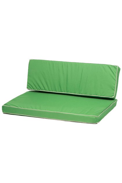 Set saltele drepte mobilier gradina cu vipusca Spatar120/60-Sezut120/60-5 cm-Verde Tuborg