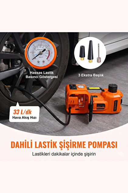 Enshall Çakmaklık Girişli Hidrolik 5 Ton Taşıma Kapasiteli