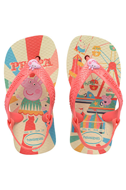 BABY PEPPA PIG BEBEK PARMAK ARASI SANDALET 4145980