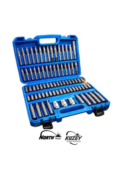 Nt Tools S2 Bits Set 75 Parça Torx Allen Ribe M Tipi 30mm Ve 75mm