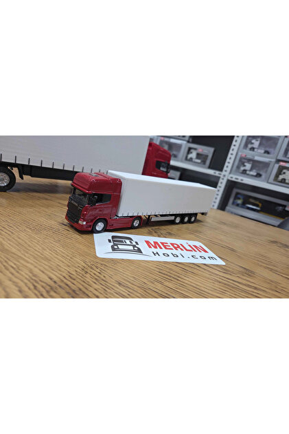 1/64 - Scania 4x2 ve Tenteli Dorse Tır Çekici