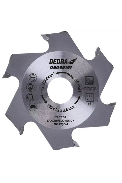 Disc pentru maЕџina de frezat nuturi 100x22 mm, 6 dinЕЈi