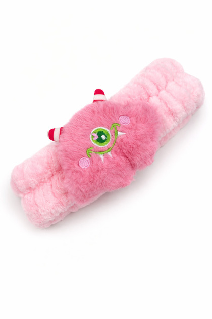 Plush Makeup Tapes with Cute Monster Figures – Soft Face Washing & Skin Care Tape