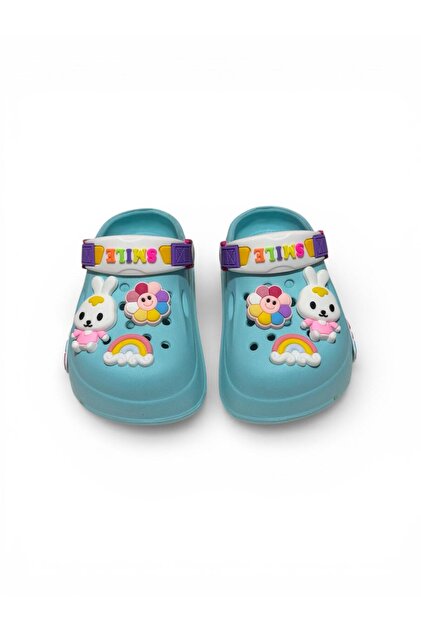 Baby Girl-Child Anti-Slip Sole Slippers Sandals with Rabbit Figure