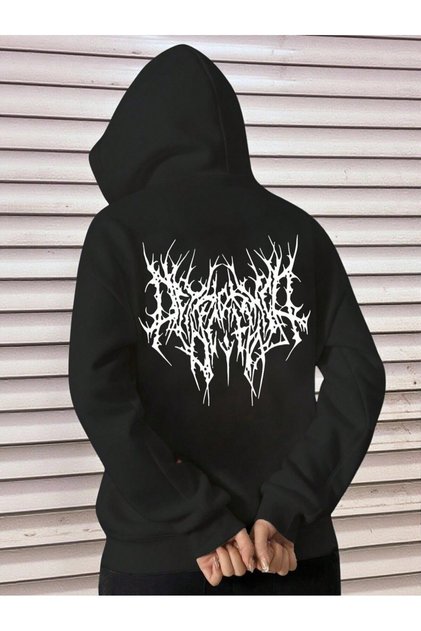 Super Printed Masked Dikay Zippered Hooded Sweatshirt Hoodie (Unisex)