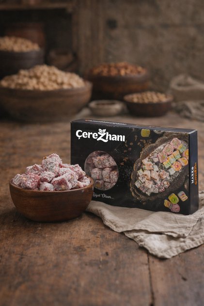 Narlı Antep Fıstıklı Çifte Kavrulmuş Lokum 250 Gr.