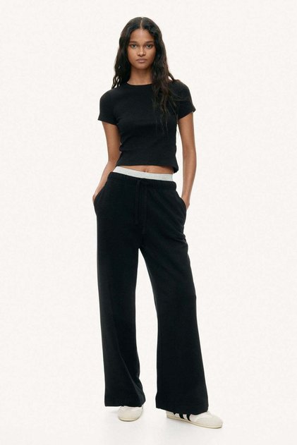 Straight-leg joggers