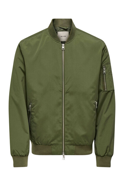 Only & Sons Normal Antrasit Erkek Ceket ONSRAY SHERPA JACKET OTW