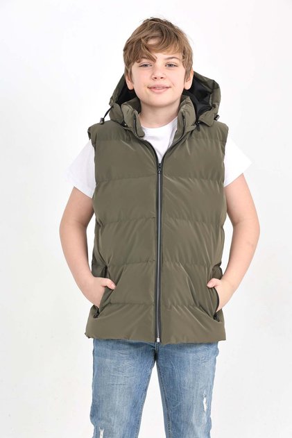 Boy Vest Hooded