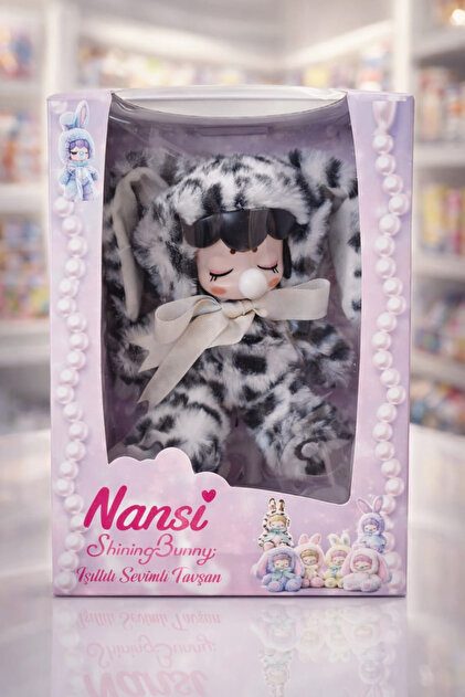 Pofika Nanci Sürpriz Anahtarlık Şeffaf Kutulu Labubu Yeni Trend