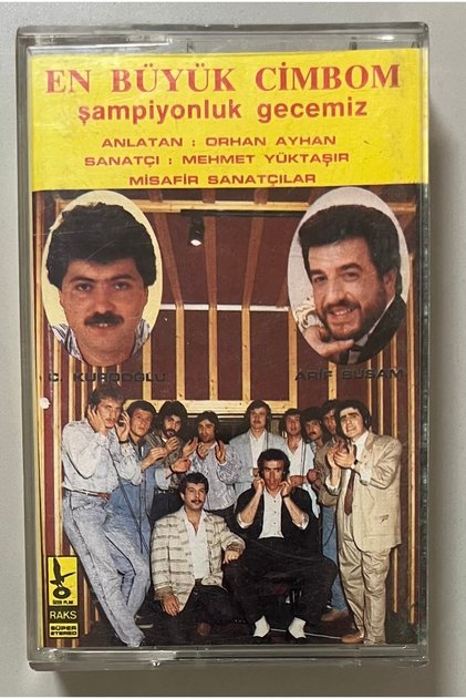 Şampiyonluk Gecemiz Kaset (Cengiz Kurtoğlu, Arif Susam …)