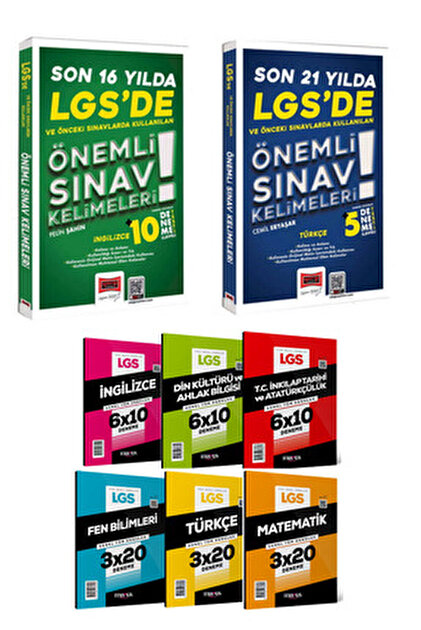 Günay Yayınları Günay 8. Sınıf Zoom Matematik ve Fen Bilimleri LGS