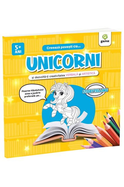 Educational book for childrenUnicornsGama Publishing House