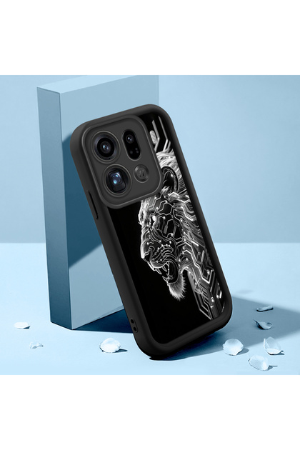 Oppo Find X9 Pro 5g Compatible Case Slim Soft Silicone Phone Cover Lion Pattern