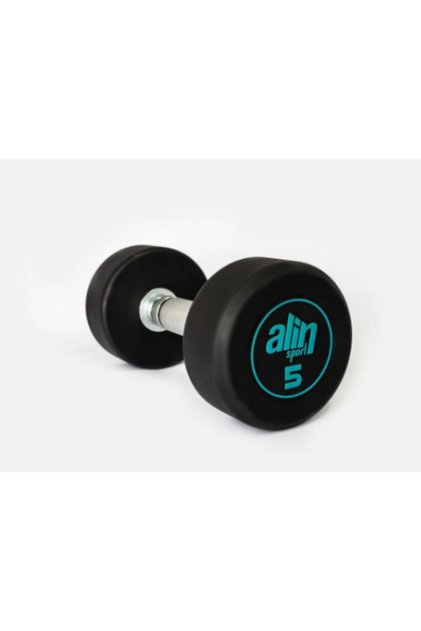 Sport 5 KG Kauçuk Kaplı Profesyonel Olimpik DUMBBELL ( Dambıl )