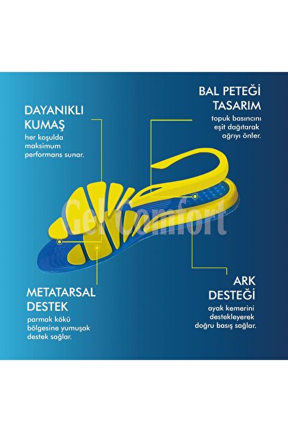Gel Comfort GC14 | Yumuşak Jel, Rahat, Konfor, Günlük ve Spor