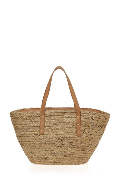 Nine West FUNSUNYBIG 5FX Naturel Kadın Plaj Çantası - Fiyatı