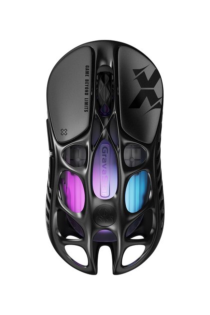 Mercury X Optik Gaming Mouse, Kablosuz, 32K Dpi, RGB, Magnezyum Gövde, Siyah