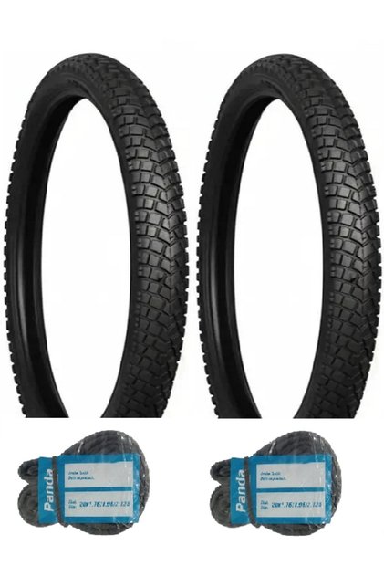 26 Jant 26x1.95 Bisiklet Dış Lastiği BL300 X 2 Adet + İç Lastik Seti