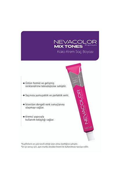 Nevacolor Premium MIX 0.66 YOĞUN ATEŞ KIZILI Kalıcı Krem Saç