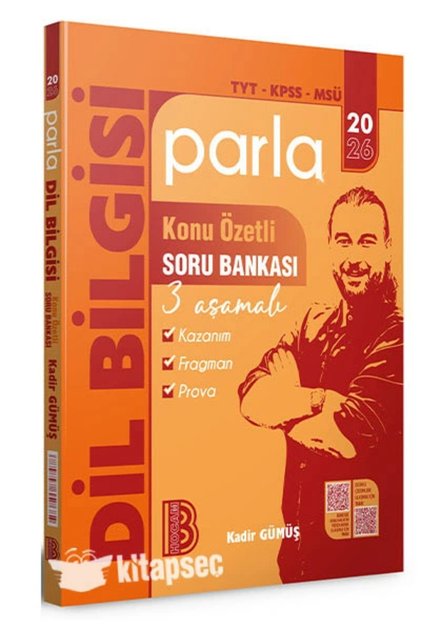 2026 Tyt Kpss Msü Parla Dilbilgisi Konu Özetli Soru Bankası Benim hocam