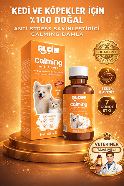 ALÇİN Calming Anti Stress Kedi ve Köpekler için Sıvı