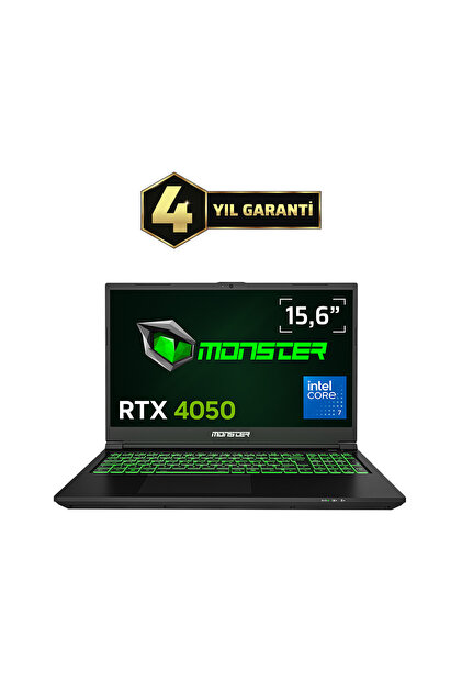 MONSTER Abra A7 V15.6.5 Intel Core 7 250H 32GB 1TB RTX 3050