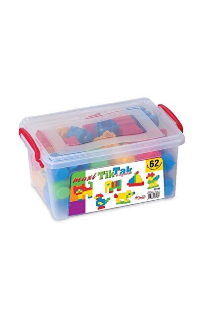 Genel Markalar Oyuncak Maxi Tik-Tak Lego Puzzle Küçük Boy Box 62
