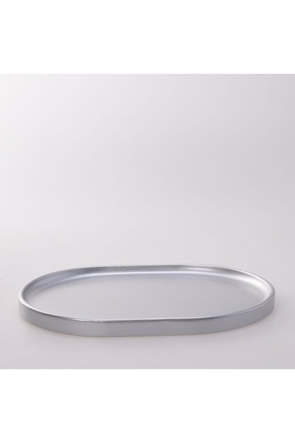 Victoria Oval Büyük Tepsi Gümüş