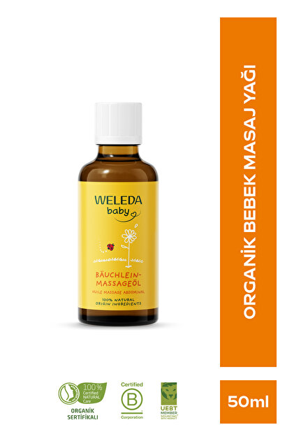 Organik Bebek Masaj Yağı 50ml