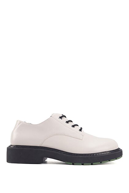 【中古】 OVER THE FRANTIC PINGARDUO Nine West DANE 3PR KIRIK BEYAZ Kadın Oxford Ayakkabı - Fiyatı