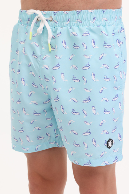 Ml Bai̇t 19Hl-23 5Fx Aqua Men's Swim Shorts