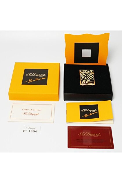 S.T. Dupont Fantaisies Zebra Çakmak Limited Edition - 17305