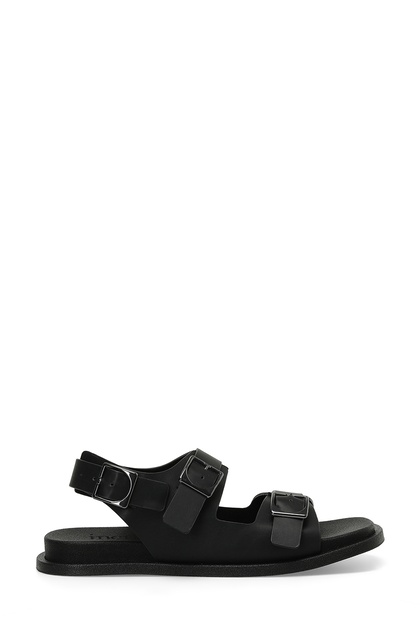 Inci Daniel 4Fx Women's Black Flat Sandals