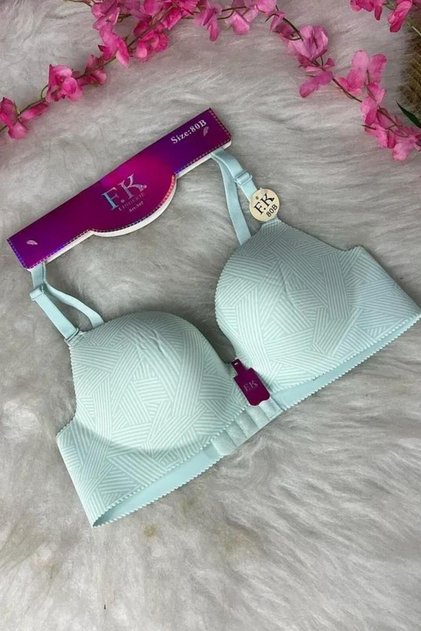 Fk Women's Laser Cut Unpadded Unpadded Underwire Soft Bra