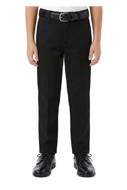 Dečije crne platnene pantalone