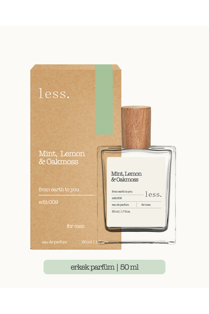 Less Sürdürülebilir Yaşam Gereçleri Mint, Lemon & Oakmoss Edit:009