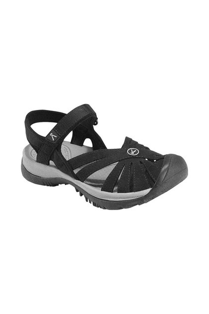 Textile Black - Gray Women's Sandal Rose Sandal