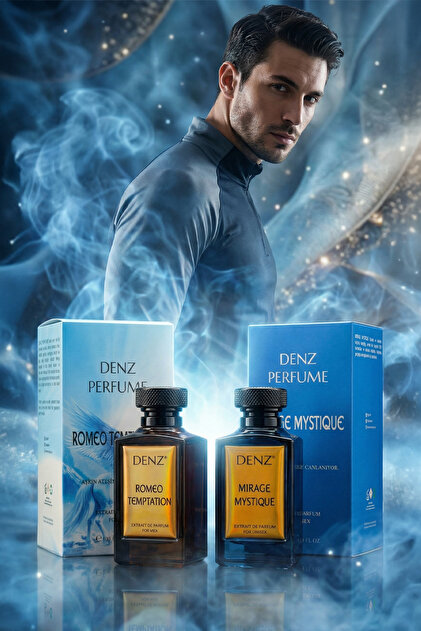 DENZ Mirage Mystique Ve Romeo Temptation 2li erkek parfüm Set %40
