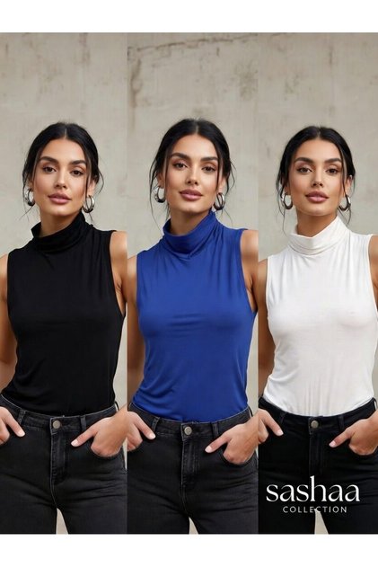 Women's 3-Piece Zero Sleeve Bodysuit