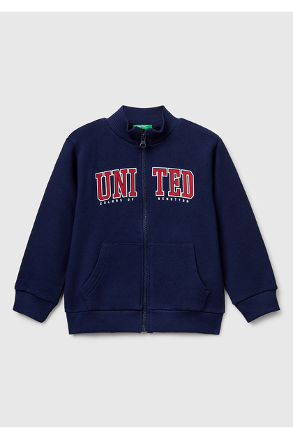 LC Waikiki LCW Kids Yeşil Kapüşonlu Erkek Çocuk Polar Fermuarlı