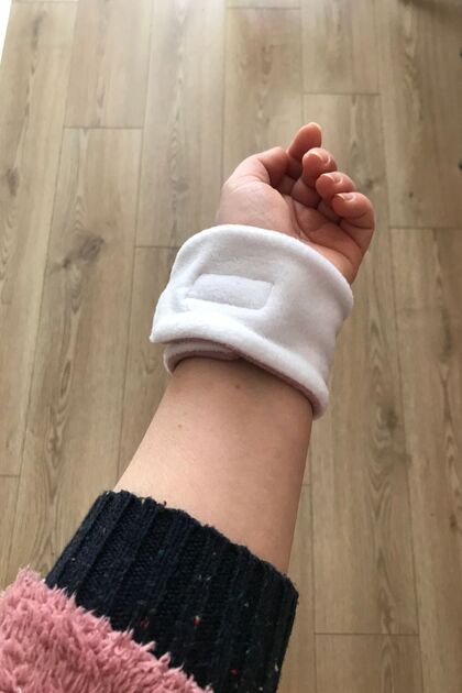 Bracelet Polar Velcro Band Double Sports Spa Face Wash Arm Wristband