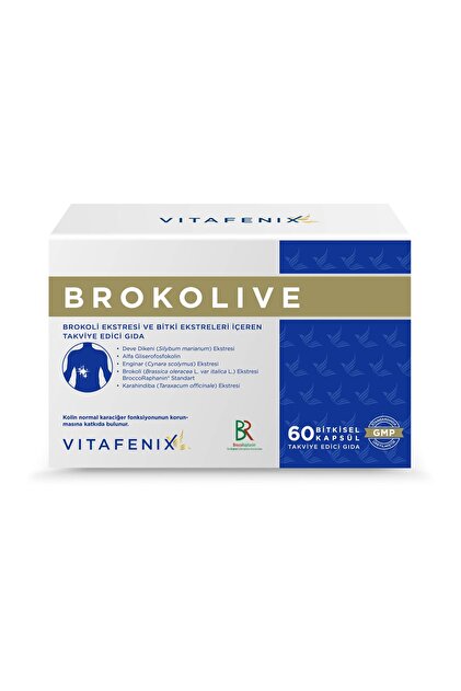VICTON スンウ KAPSUL トレカ Vitafenix Brokolive Brokoli Ekstresi 60 Bitkisel Kapsül - Fiyatı