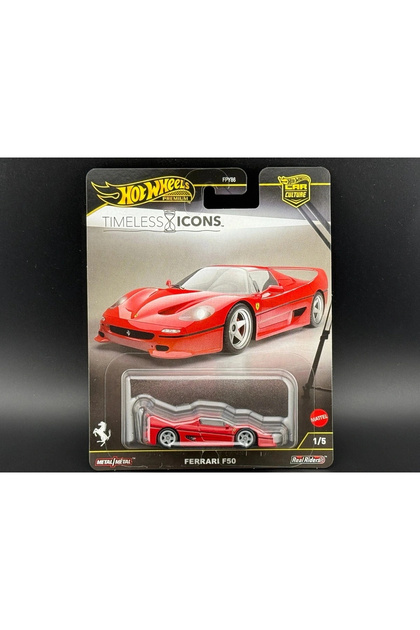 HOT WHEELS Premium Car Culture Timeless Icons Ferrarı F50 JBK56