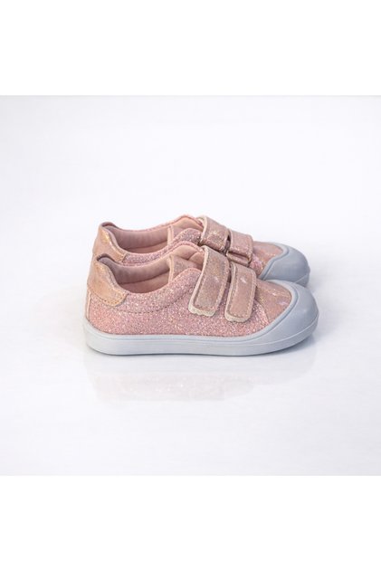 Baby Girl & Child Glittery Sneaker Double Velcro Comfortable Orthopedic Walking Shoes